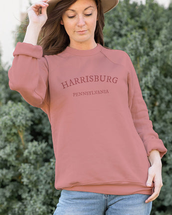 Arched City/State - Custom Crewneck Sweatshirt
