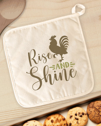 Rise and Shine Rooster - Cotton Pot Holder