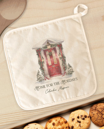 Home for the Holidays - Custom Cotton Pot Holder