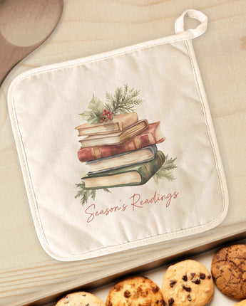 Season's Readings - Winter Cotton Pot Holder