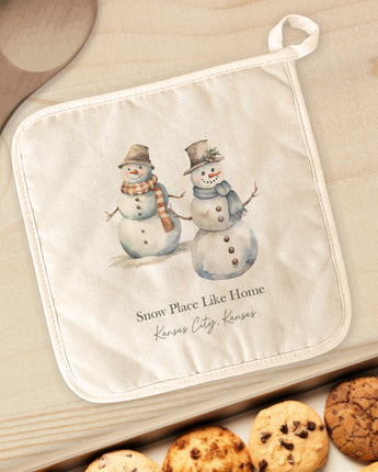 Snow Place Like Home - Custom Cotton Pot Holder