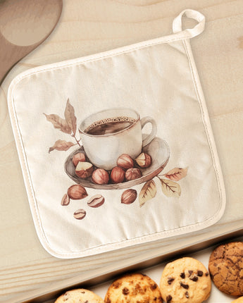 Hazelnut Coffee - Customizable Cotton Pot Holder