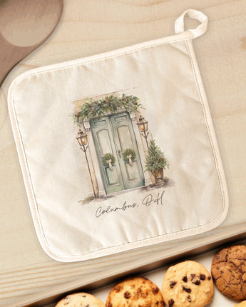 Lamp Post Welcome - Custom Cotton Pot Holder