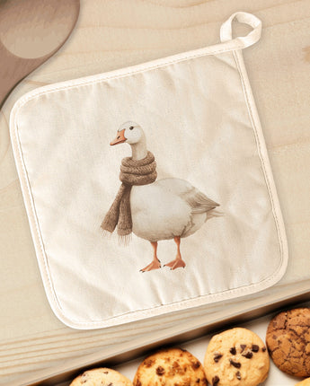 Cozy Duck - Customizable Cotton Pot Holder