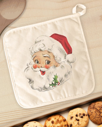 Vintage Santa - Cotton Pot Holder