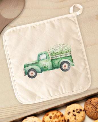 Irish Farm Truck - Cotton Pot Holder