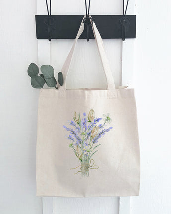 Lavender Bouquet - Canvas Tote Bag