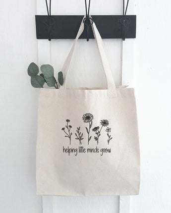 Helping Little Minds Grow - Canvas Tote Bag