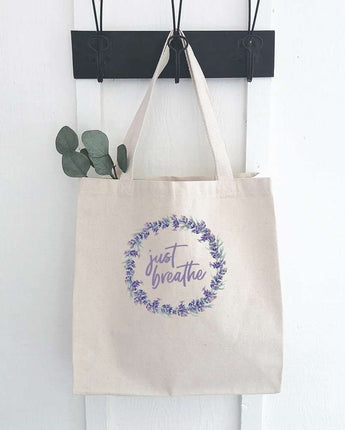 Just Breathe - Canvas Tote Bag