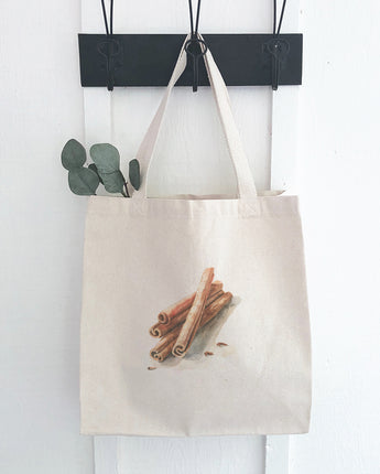 Cinnamon Sticks - Customizable Canvas Tote Bag