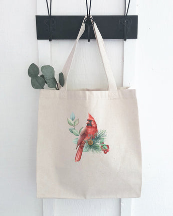 Cardinal (Fall Birds) - Canvas Tote Bag