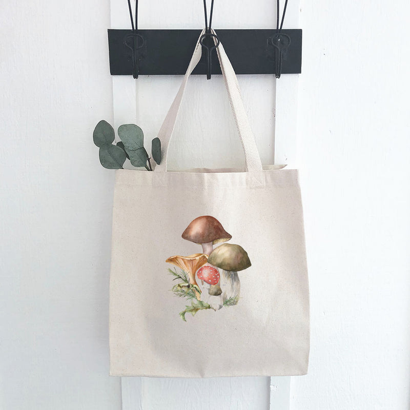 Forest Mushrooms - Canvas Tote Bag
