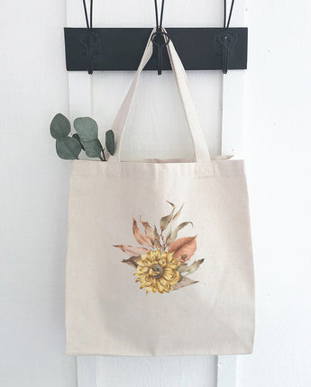 Dried Harvest Flowers - Canvas Tote Bag