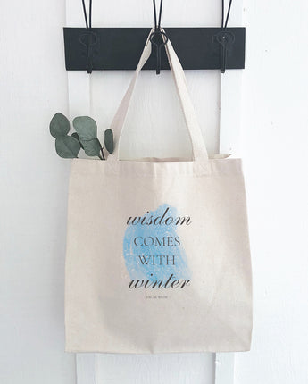 Winter Wisdom - Canvas Tote Bag