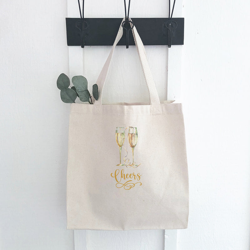 Champagne Cheers - Canvas Tote Bag