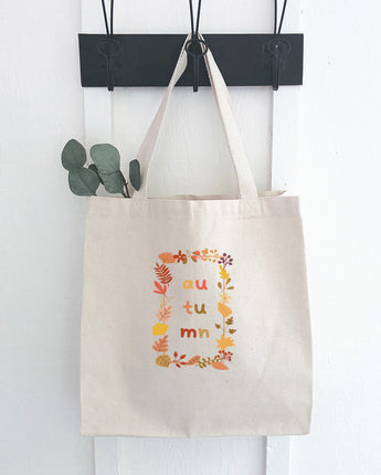 Autumn Abstract - Canvas Tote Bag