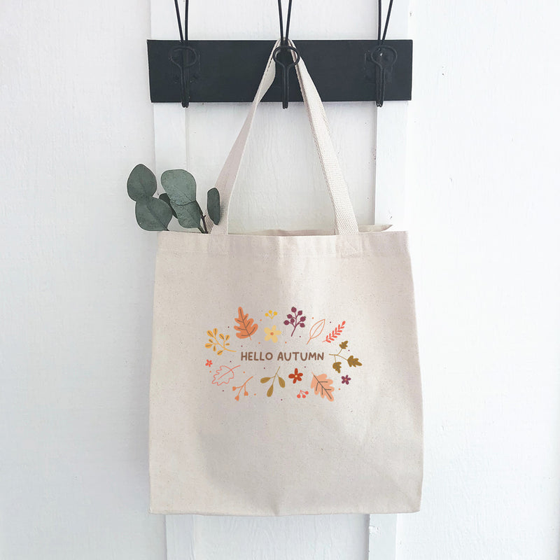 Hello Autumn - Canvas Tote Bag