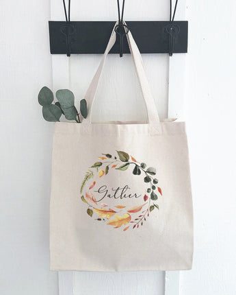Gather Wreath - Canvas Tote Bag