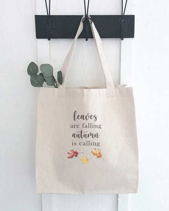 Leaves are Falling - Canvas Tote Bag
