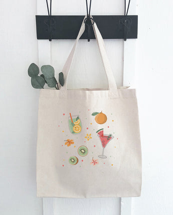 Summer Drinks - Canvas Tote Bag