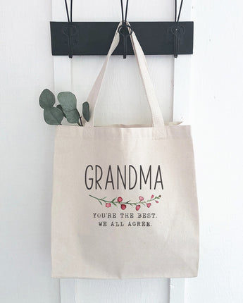 Best Grandma - Canvas Tote Bag