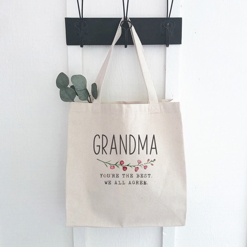 Best Grandma - Canvas Tote Bag