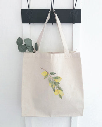 Lemon Branch - Canvas Tote Bag