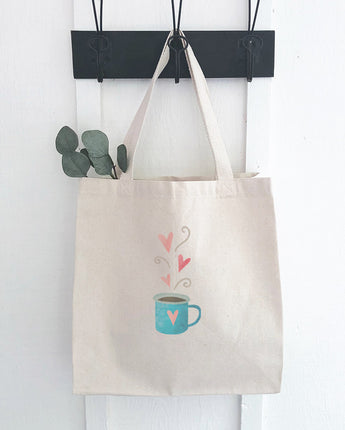 Valentine's Coffee - Canvas Tote Bag