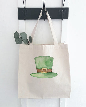 Green Hat - Canvas Tote Bag