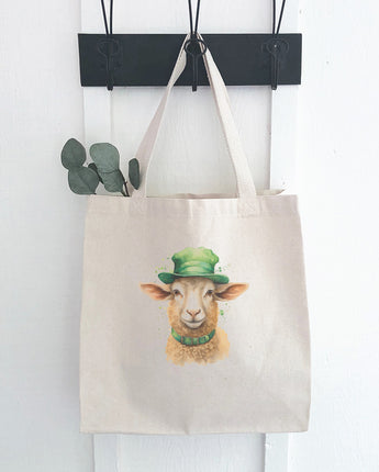 St. Patrick's Lamb - Canvas Tote Bag