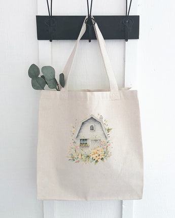Floral Barn - Canvas Tote Bag