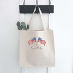 Home of the Free Flags - Canvas Tote Bag