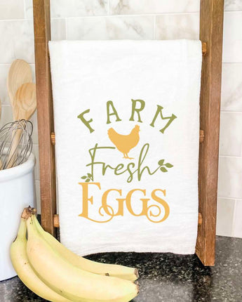 Farm Fresh Chicken Eggs - Cotton Tea Towel