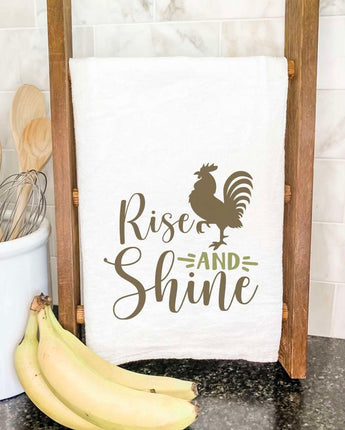 Rise and Shine Rooster - Cotton Tea Towel