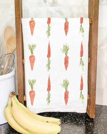 Flip Flopped Carrots - Easter Cotton Tea Towel