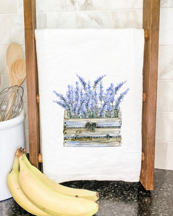 Lavender Basket - Cotton Tea Towel