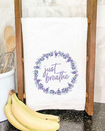 Just Breathe - Cotton Tea Towel