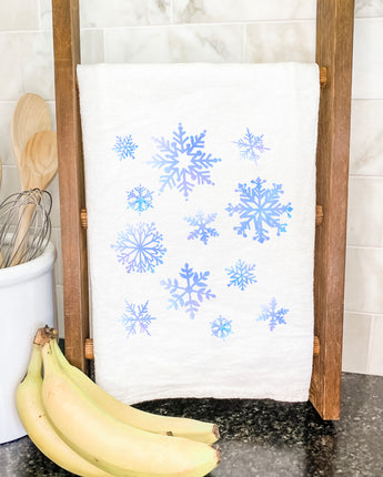 Snowflakes - Cotton Tea Towel
