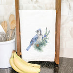 Blue Jay (Fall Birds) - Cotton Tea Towel