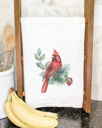 Cardinal (Fall Birds) - Cotton Tea Towel