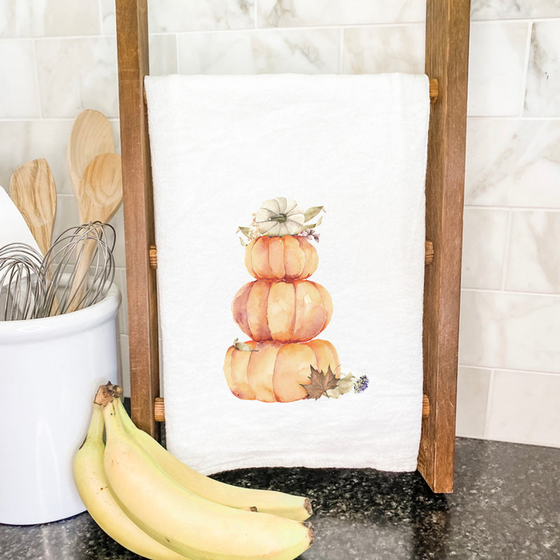 Pumpkin Stack - Cotton Tea Towel
