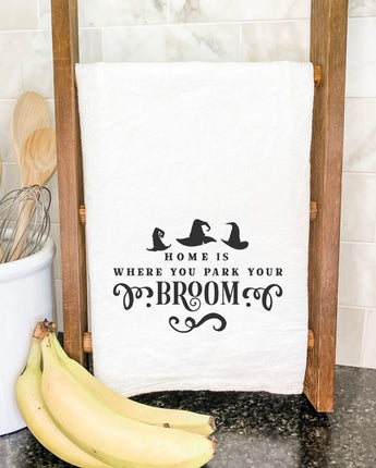 Park Your Broom - Cotton Tea Towel