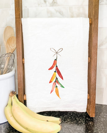 String of Peppers - Cotton Tea Towel