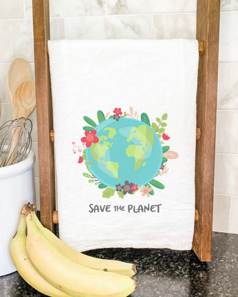 Save the Planet - Cotton Tea Towel