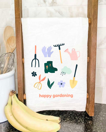 Happy Gardening - Cotton Tea Towel