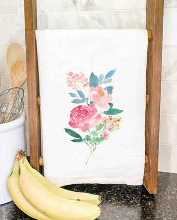 Mother's Love Flowers - Cotton Tea Towel