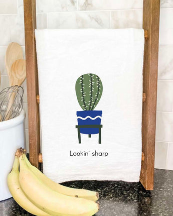 Lookin' Sharp (Cactus) - Cotton Tea Towel
