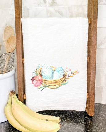 Spring Birds Nest - Cotton Tea Towel