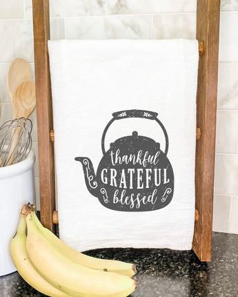 Thankful Teapot - Cotton Tea Towel