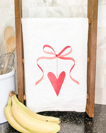 Ribbon Heart - Cotton Tea Towel